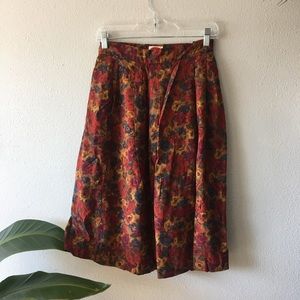 Vintage Floral Skirt ✨